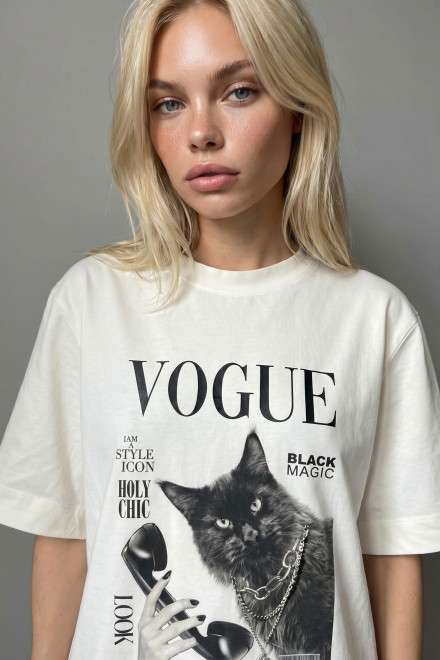 Футболка А1 молочная