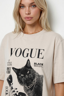 Футболка А1 бежевая