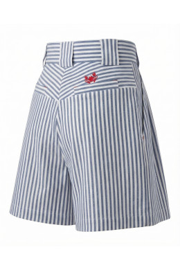 Шорты А2760/3а бело-голубые