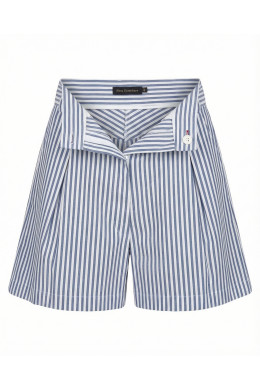 Шорты А2760/3а бело-голубые