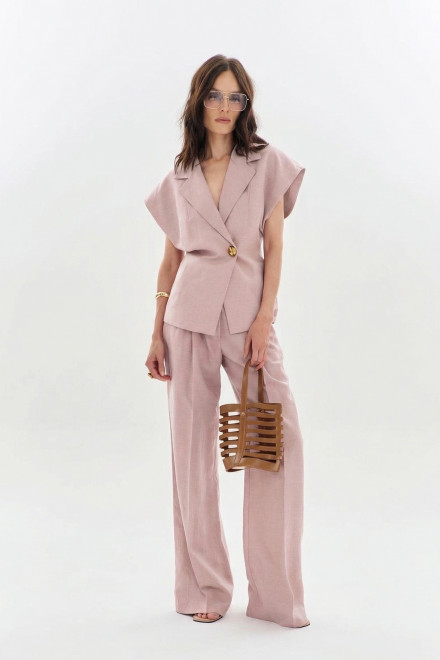 Жилет А2746/5 пудра