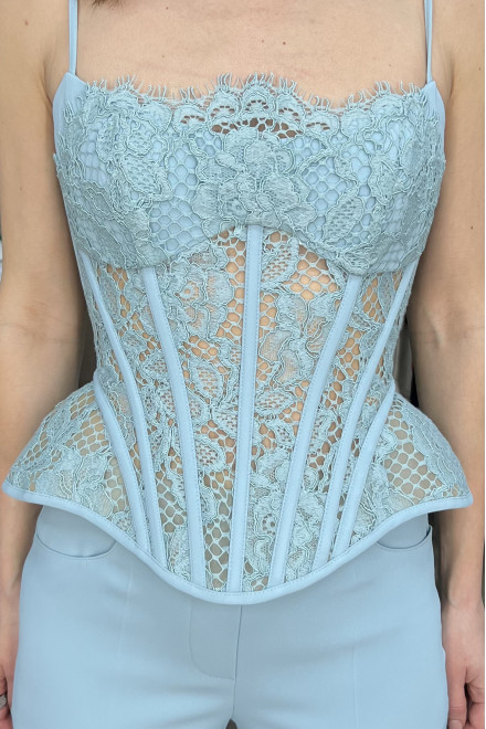 Корсет А2888/3 бирюзовый